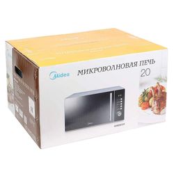 MIDEA AM820CMF microwave oven, 20 litres, 800 watt power, mechanical control