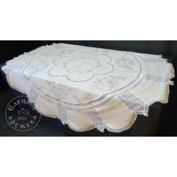 Елецкие кружева / Yelets lace / Linen tablecloth