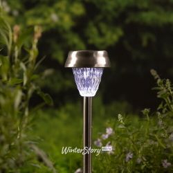Kaemingk / Solar Una 24 cm solar garden lights set, 4 pcs, cold white LED, IP44