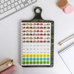 ArtFox / Cookbook on the board "Live with taste"