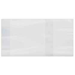 Cover of PVC for a tutorial PYTHAGORAS, size universal, transparent, dense, 100 µm, 233х450 mm
