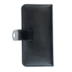 Clutch button mini combo "Textured print" black