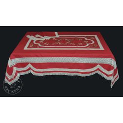 Елецкие кружева / Yelets lace / Table set "Tablecloth and napkins"