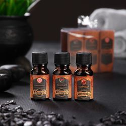 Добропаровъ / Aroma oil Mix of aromas: Sandalwood, Grapefruit, Cinnamon / 3 pieces