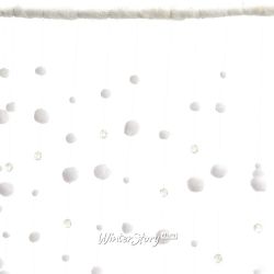 Kaemingk / Curtain Snowfall with acrylic pieces of ice 90 * 200 cm