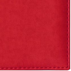 Nhật ký bán ngày A5 (138x213 mm) BRAUBERG "New York", da mịn, 192 tờ, màu đỏ tía