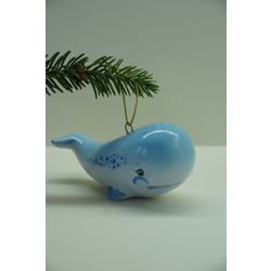 Ярославская майолика / Christmas toy "Kitonok"