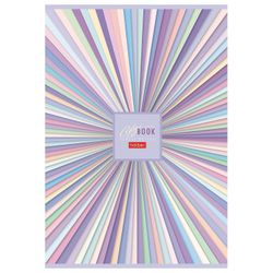 HATBER / Notebook A4, 96 sheets, staple, cage, cardboard cover, "Gentle design" / 15 pcs.