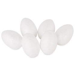 Espaços de espuma para criatividade "Elipses", 6 unid., 40 mm, ILHA DE TESOUROS