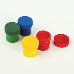 Finger paints INLANDIA SAFARI 4 colors in 35 ml jars, top QUALITY
