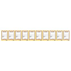 Fiyat etiketleri karton "Kelebek 10", 36x56 mm, 500 parçalık set, PERSONEL