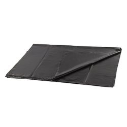 CONCEPT OF HOUSEHOLD / Garbage bags "Profi", 160 L, black, in a pack of 5 pcs., LDPE, 65 microns, 90x120 cm, extra strong