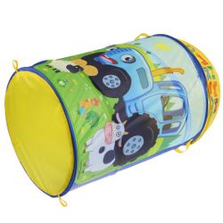 Играем вместе / Gioca insieme / Cestino giocattolo trattore blu