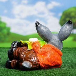 Хорошие сувениры / Figure pots "Hare with corn"
