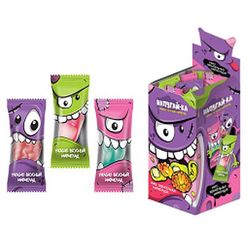 Конфитрейд / "NAPUGAY-KA" (horror films - body parts) Chewing marmalade "Jeliki" in polymer packaging 1kor * 6bl * 75pcs, 10g.