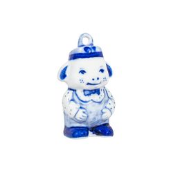 Гжельский Фарфоровый завод / Christmas toy Piglet Fantik