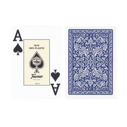 GamesDealer / Cartes "Fournier 2818 rouge/bleu" 100% plastique