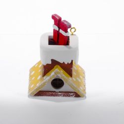 Toy Christmas tree "House with feet of Santa Claus" 290-3