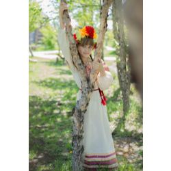 Русский народный костюм  / Women's shirt, 40-42