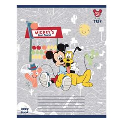 HATBER / Notebook 12 sh., Gaiola, capa de papelão, "Mickey Mouse-DISNEY" / 20 unid.