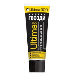 Liquid nails ULTIMA 300, for external and internal works, color transparent, tube, 250 g