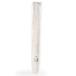FORMATION / Disposable glasses 165 ml, SET 100 pcs., Paper single-layer, white, cold / hot, for vending
