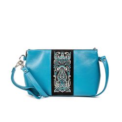 Торжокские золотошвеи / Leather bag "Rainbow mood"
