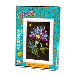 Волшебная мастеркая / Magic trowel / Sequin mosaic "Magic flower"