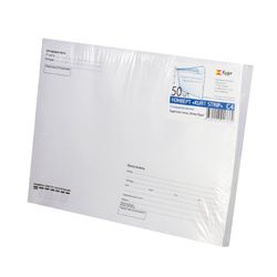 Envelopes C4 (229х324 mm) tear-off strip, "Where-To", 90 g/m2, the complete SET 50 pieces, inner sealing