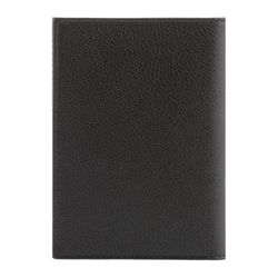 FABULA / Driver's wallet "Largo", genuine leather, embossed, 6 plastic pockets, black