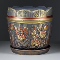 Керамика ручной работы / Flower pot "Polyana" 14.5 l