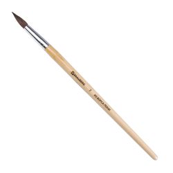 Brush BRAUBERG from the pile of pony, round, No. 7
