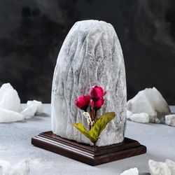 Ваше здоровье / Salt lamp "Spring Mountain" 21 cm