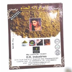 Hair dye based on Indian henna (chocolate)