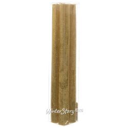 Kaemingk / Tall candles Gold Metallic 25 * 2.2 cm, 4 pieces