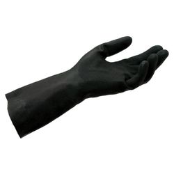 MAPA / Gloves latex-neoprene Technic / UltraNeo 401, cotton dusting, size 10 (XL), black