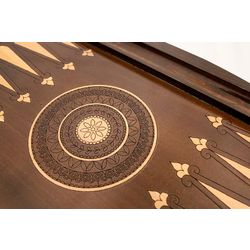 GamesDealer / Backgammon sculpté "Horse 2", Simonyan