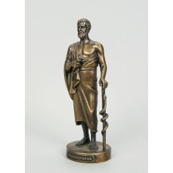 Vernissage of History / Figurine of Hippocrates, bronze
