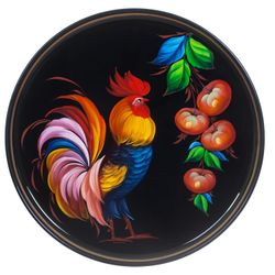 Жостово / Tray, author Shamenkova S. 37 cm