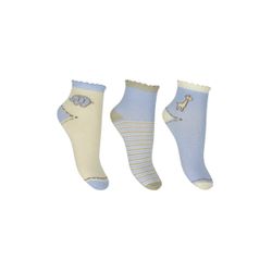 A set of socks for kids: elephant, zhirafik, strip