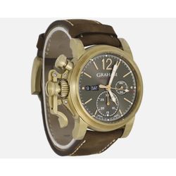 Graham / Montre-bracelet mécanique suisse Chronofighter 2CVAK.G02A.L136V avec chronographe