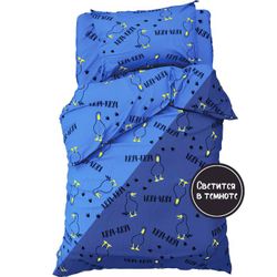 Этель / Постельное белье 1,5 сп "Krya" 143х215 см, 150х214 см, 50х70 см -1 шт, 100% хл, бязь