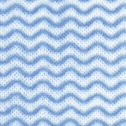 ЛАЙМА / Universal napkins, 34x38 cm, 50 g / m2, viscose (s-lacing), blue wave, SET of 10 pcs.