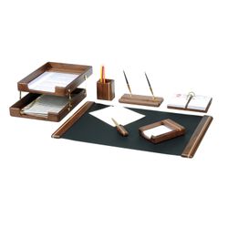The table set BESTAR "Morpheus" solid wood (walnut), 7-piece, color "walnut"