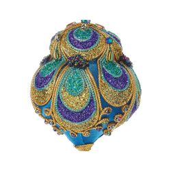 Kurts Adler / Noel ağacı süslemesi "Peacock Luxury. Soğan", 8 cm