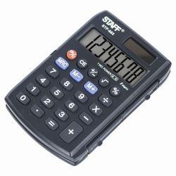 Calcolatrice tascabile STAFF STF-883 (95x62 mm), 8 cifre, doppia alimentazione
