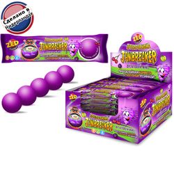 Конфитрейд / JAWBREAKER Jaw grinder Fruit mix multi-layer candy with rubber band 1cr * 12bl * 15 pcs. 41 gr.