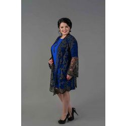 Снежинка / Snowflake / Lace cloak with floral-floral ornament