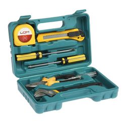 LOM / A set of tools in a case "Happy New Year", 7 items