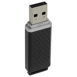 SMARTBUY / Flash Drive 16 GB, Quartz, USB 2.0, Black